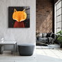 Wallity Kgls_2076 Pintura Decorativa de Vidrio Templado 40 x 40